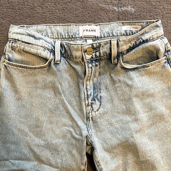 Le High Waist Slim Straight Leg Jeans - Picture 4 of 4